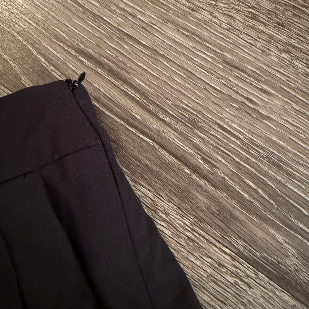 Zara Black Pleated Mini Skort - Picture 6 of 7